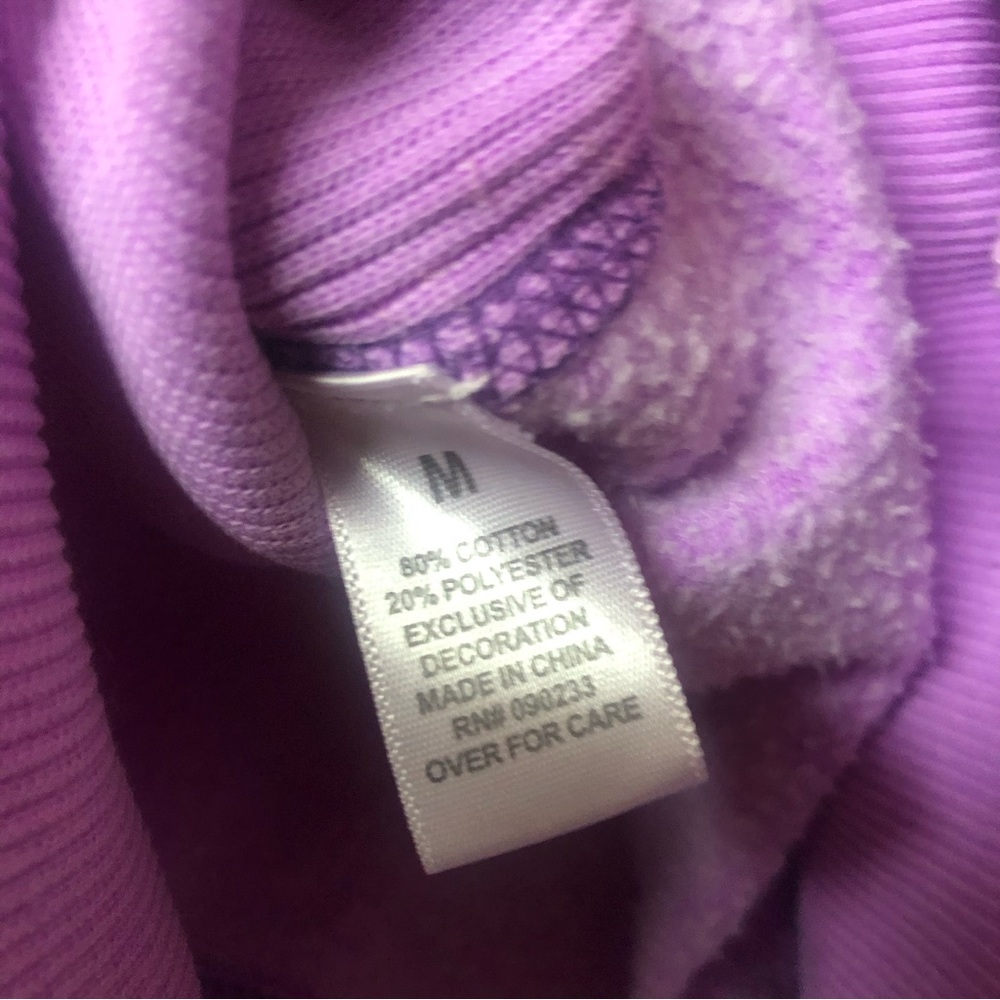 LA Hearts Pink Zip Hoodie Sweatshirt PAC Sun Medium - Picture 2 of 6